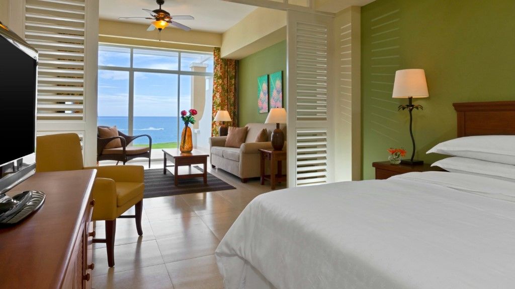 Gran Evenia Bijao Hotell Santa Clara  Exteriör bild A guest room at the Sheraton Resort